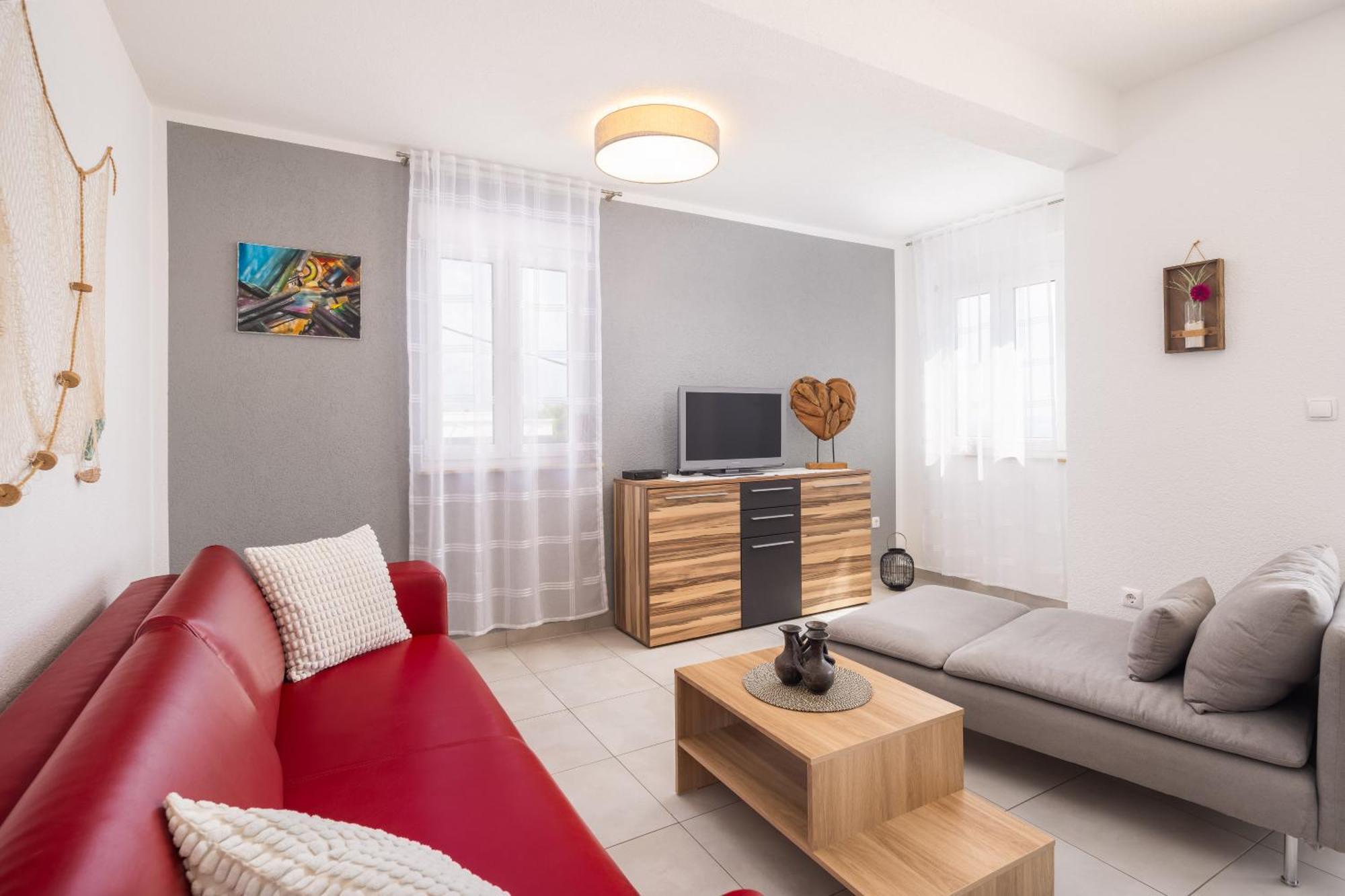 Appartments Villa Daria Marusici  Bagian luar foto