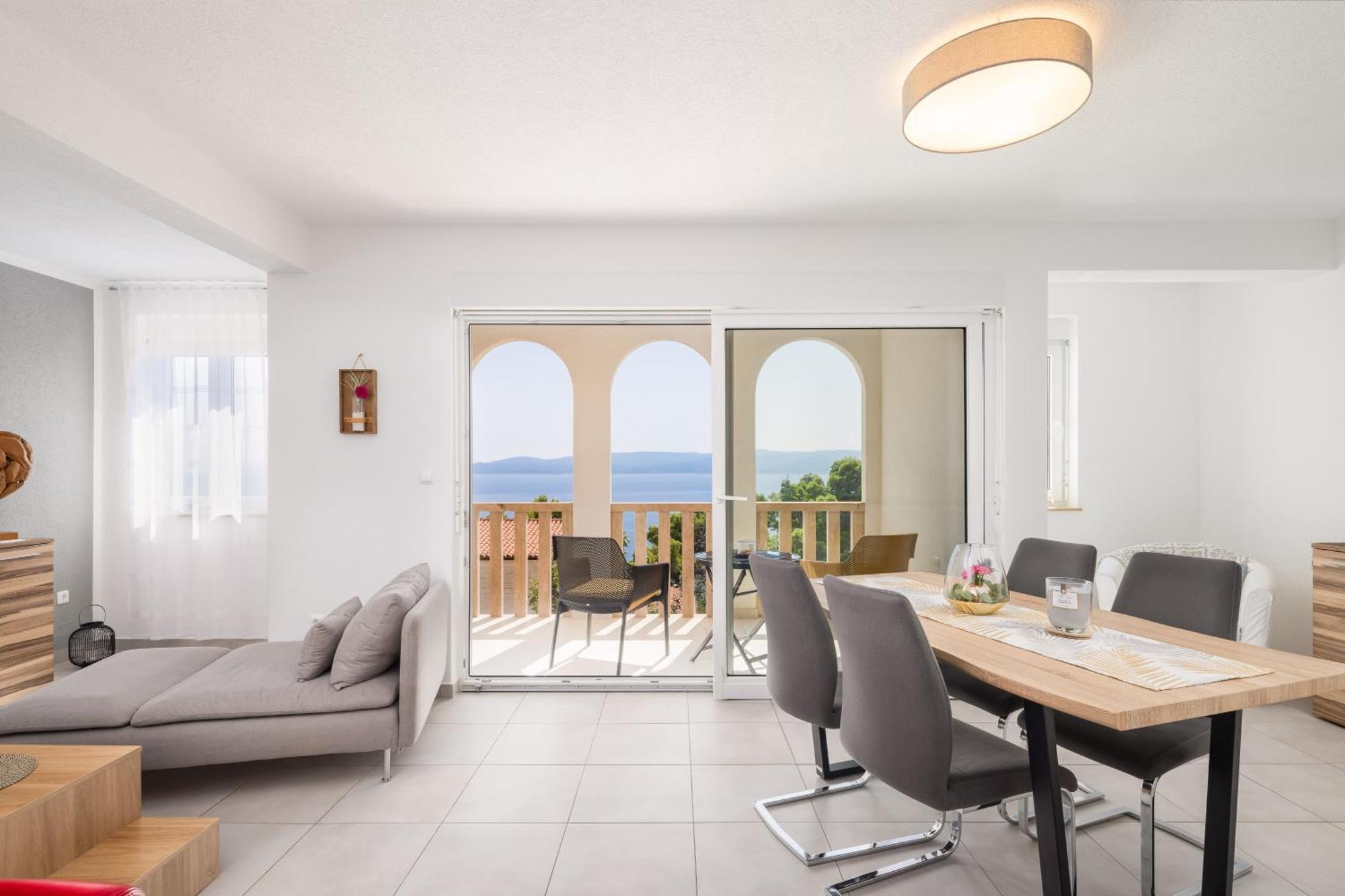 Appartments Villa Daria Marusici  Bagian luar foto